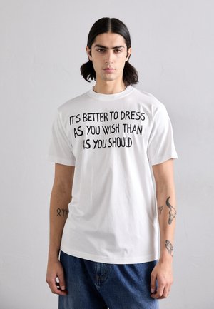 POETRY MESSAGES - T-shirts med print - multi white