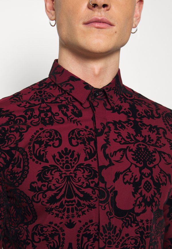 LINFORTH - Formal shirt - burgundy4
