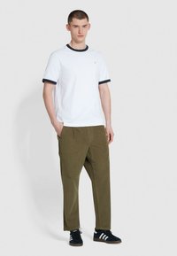 Farah GROVES RINGER - T-shirt basic - white