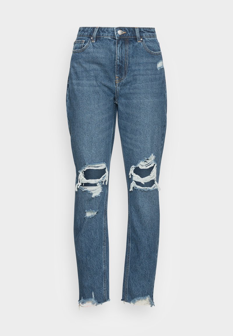 Only Straight leg jeans blauw denim/bluedenim