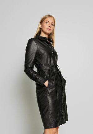 INDIANA - Shirt dress - black