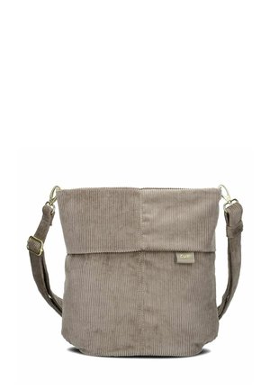 MADEMOISELLE SCHULTER - Borsa a tracolla - cord mocca