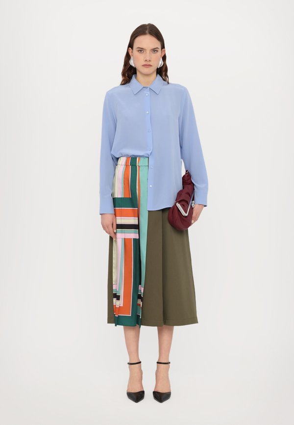 LALLO - Maxi skirt - verde kaki3