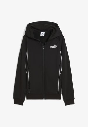 Sudadera con cremallera - black