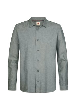 Petrol Industries, LONG SLEEVE TWILL SHIRT IRONSTATE - Overhemd - deep green