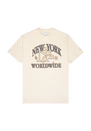 T-shirt con stampa - weiss