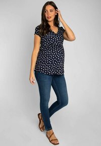 JoJo Maman Bébé SPOT REGULAR FIT - Palaidinė - navy