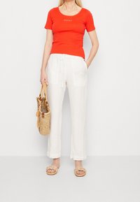 Tommy Hilfiger Tygbyxor - off-white