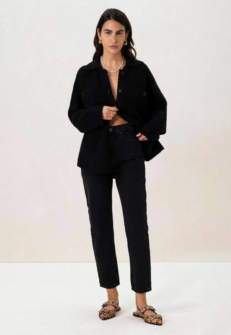 Sissy-Boy HIGH WAIST - Jean slim - schwarz