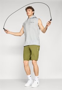 Champion HOODED TEE - T-shirts print - grey