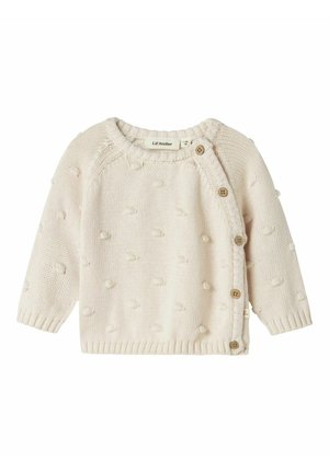 WICKEL - Strickjacke - pastel parchment