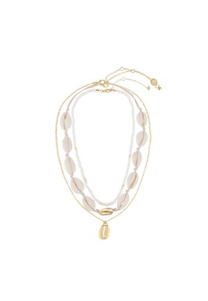 3-PIECE  SET - Necklace - gold-coloured