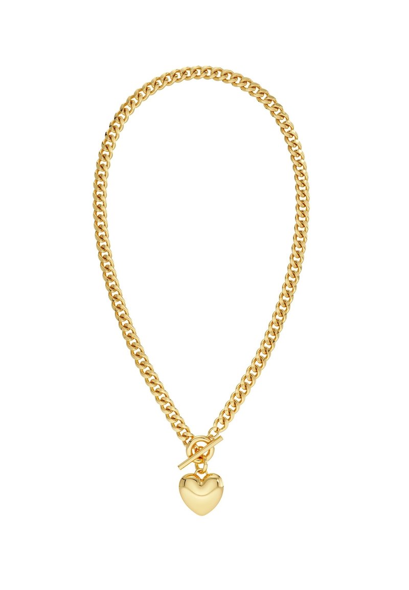 Steel Necklaces Made Of Stainless Steel With 18k Gold Plating