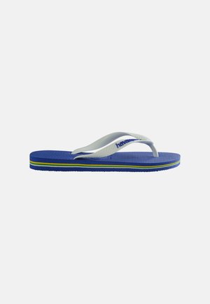 Havaianas BRASIL LOGO - Žabky - blue, white