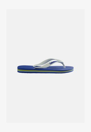 Havaianas BRASIL LOGO - Žabky - blue, white