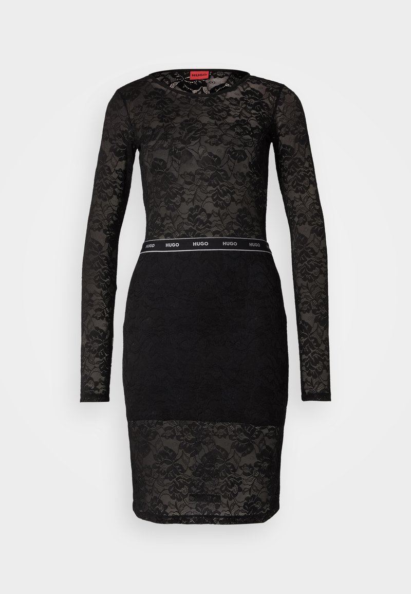 HUGO Jerseyjurk zwart