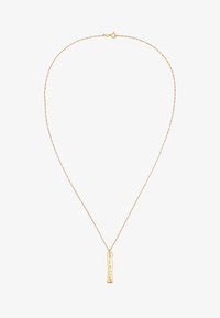 Ej vald, gold-coloured