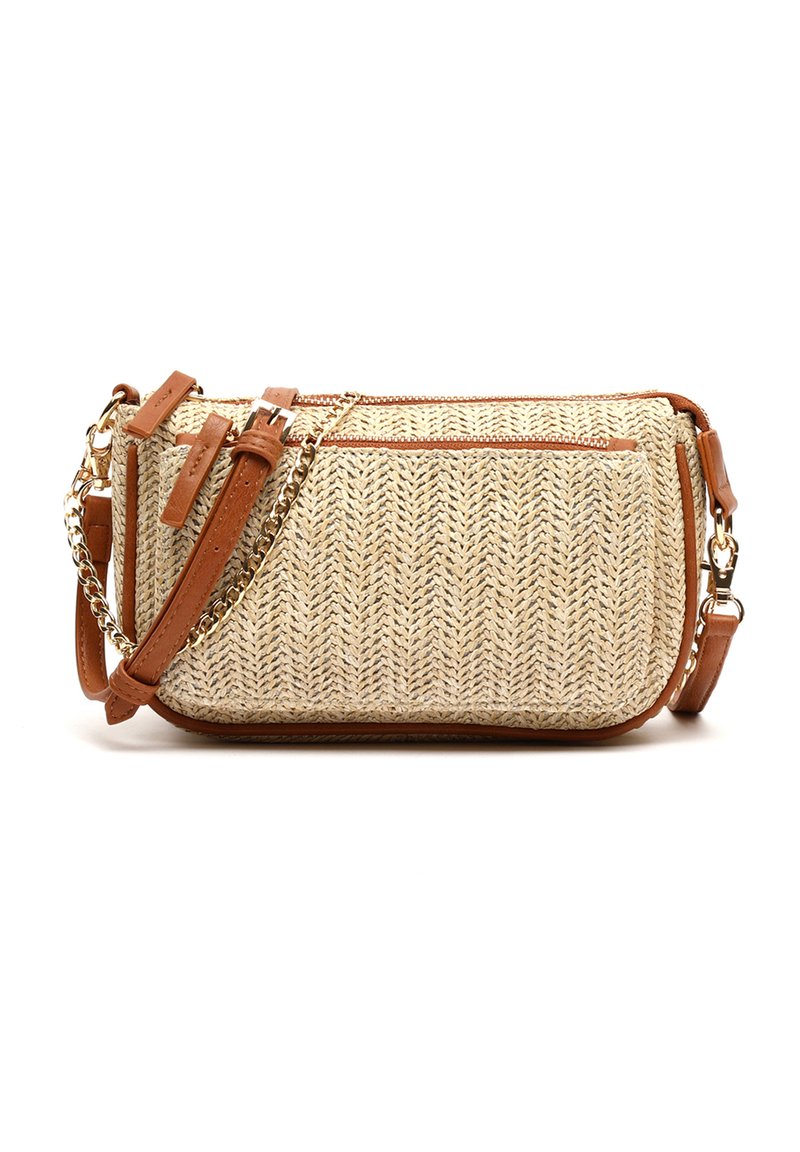 MISAKO RAULA - Schoudertas - sand/zandkleur - Zalando.nl