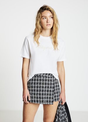 CON FANTASIA - Jupe portefeuille - var ultrablack