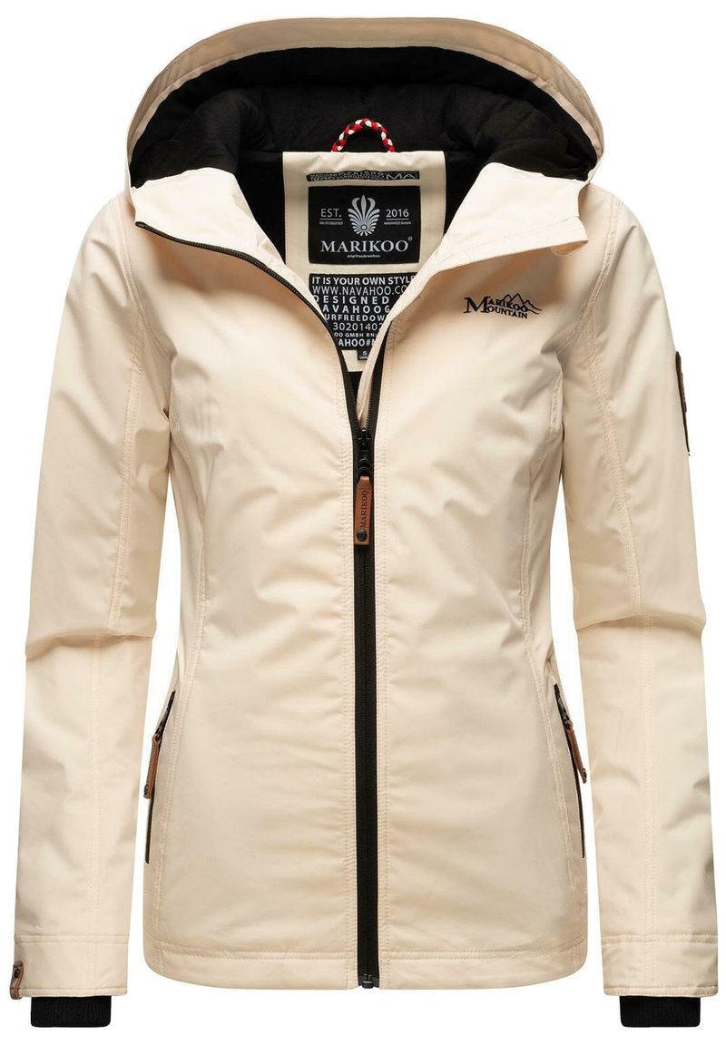 Marikoo BROMBEERE - Outdoor jacket - beige