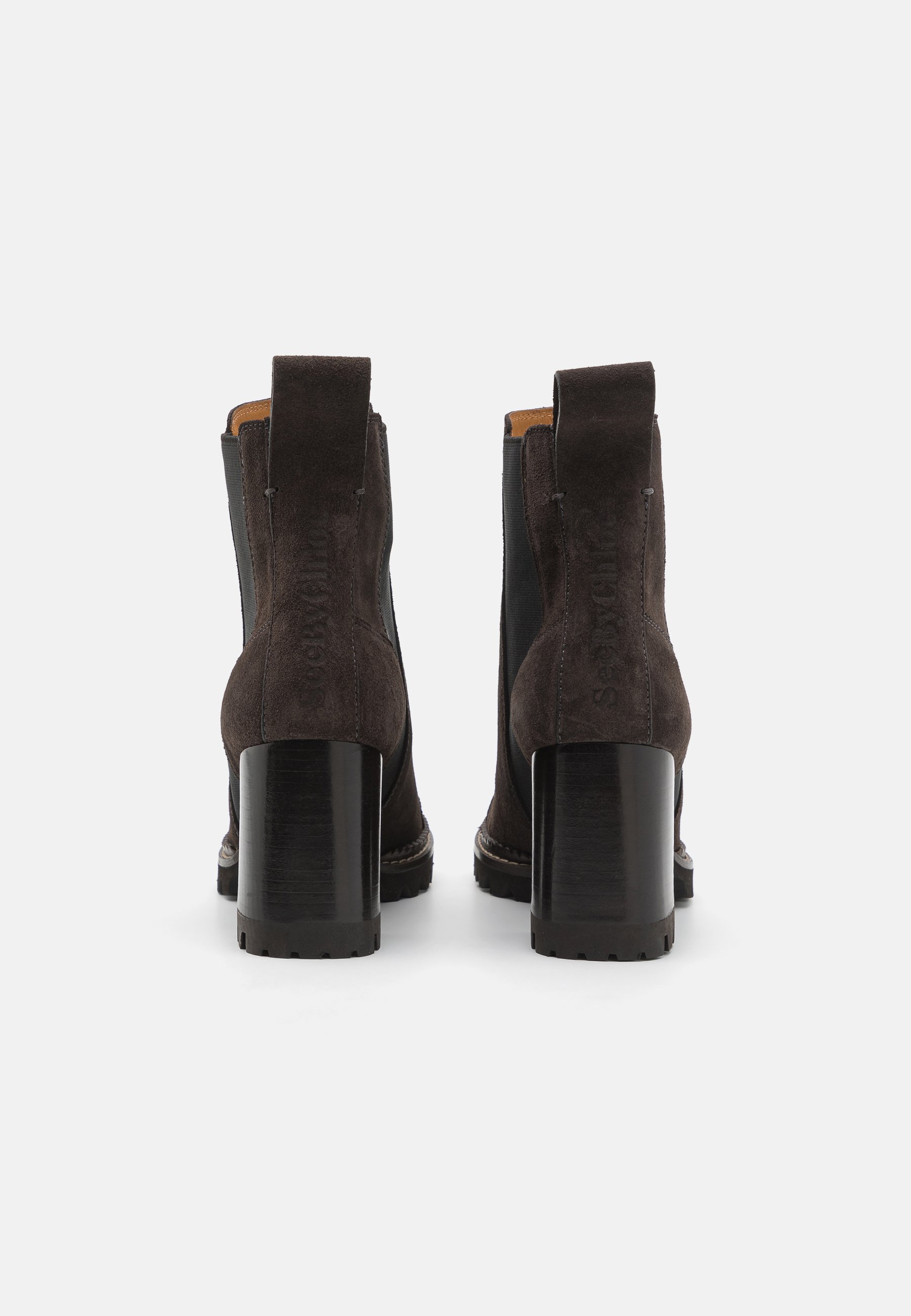 See by Chloé MALLORY - Ankle boot/ciemnoszary - Zalando.pl
