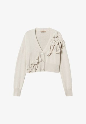 TWINSET, MAGLIONE - Cardigan - panna