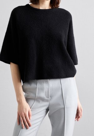 Strickpullover - black