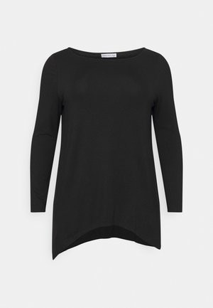 Långärmad tröja - black
