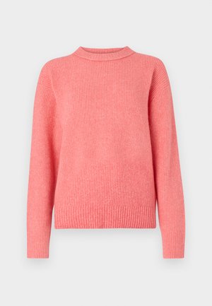 American Eagle CLASSIC CREW SHAKER - Πουλόβερ - coral