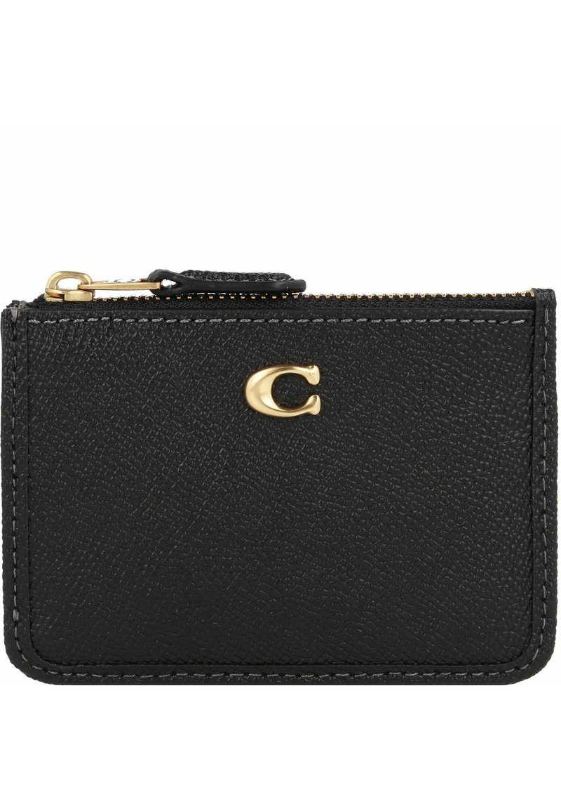 Coach CROSSGRAIN MINI SKINNY - Plånbok - black/svart - Zalando.se