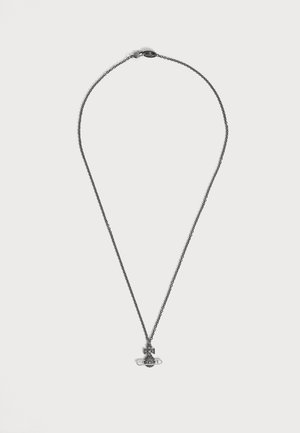 Vivienne Westwood, MAN HECTORINA PENDANT UNISEX - Collier - silver-coloured/black