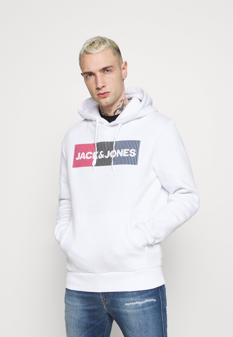 Sweat Homme Coupe Classique JACK & JONES Jortons Sweat à Capuche Noos Sweatshirt Sweatshirt Capuche Poche Kangourou Coton Polyester Recyclé Sweat Homme Coupe Classique JACK & JONES Jortons Sweat à Capuche Noos Sweatshirt Sweatshirt Capuche Poche Kangourou Coton Polyester Recyclé