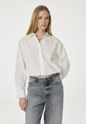 Overhemdblouse - white