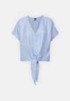 VMMELONY KNOT - Bluse - vista blue