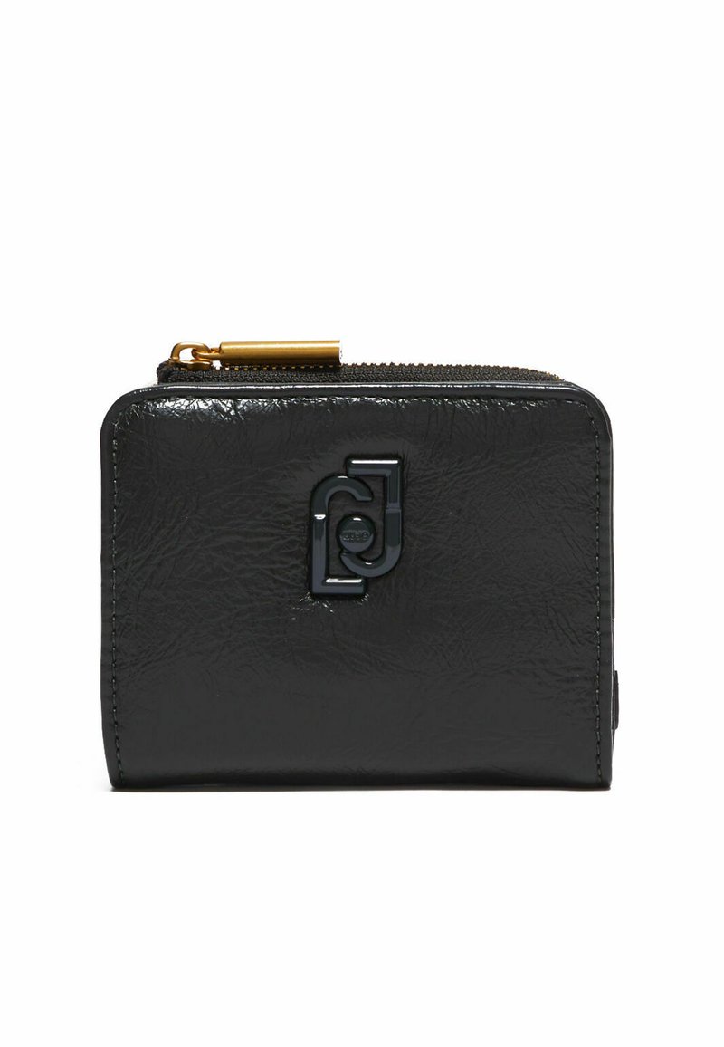 LIU JO GLOSSY WITH ZIP - Monedero - dark blue