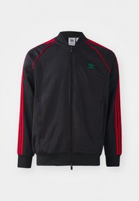Bomberjakke - black/better scarlet