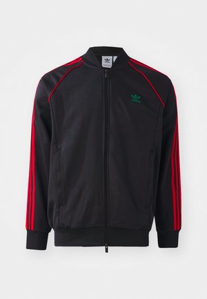 adidas Originals Trainingsjacke - black/better scarlet