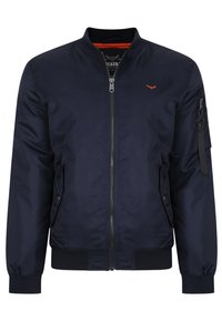 Threadbare Blouson Bomber - blue
