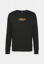 JACK & JONES Herren Jorcrayon Sweatshirt – Crew Neck, Gebürstet, Weich, Mit Pigmentprint