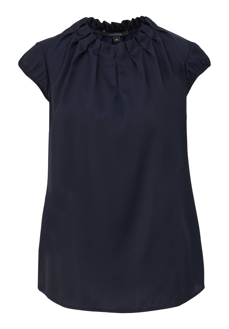 comma Blouse donkerblauw comma Blouse donkerblauw