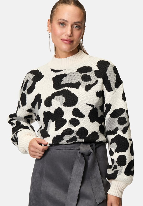 LEOPRINT - Strickpullover