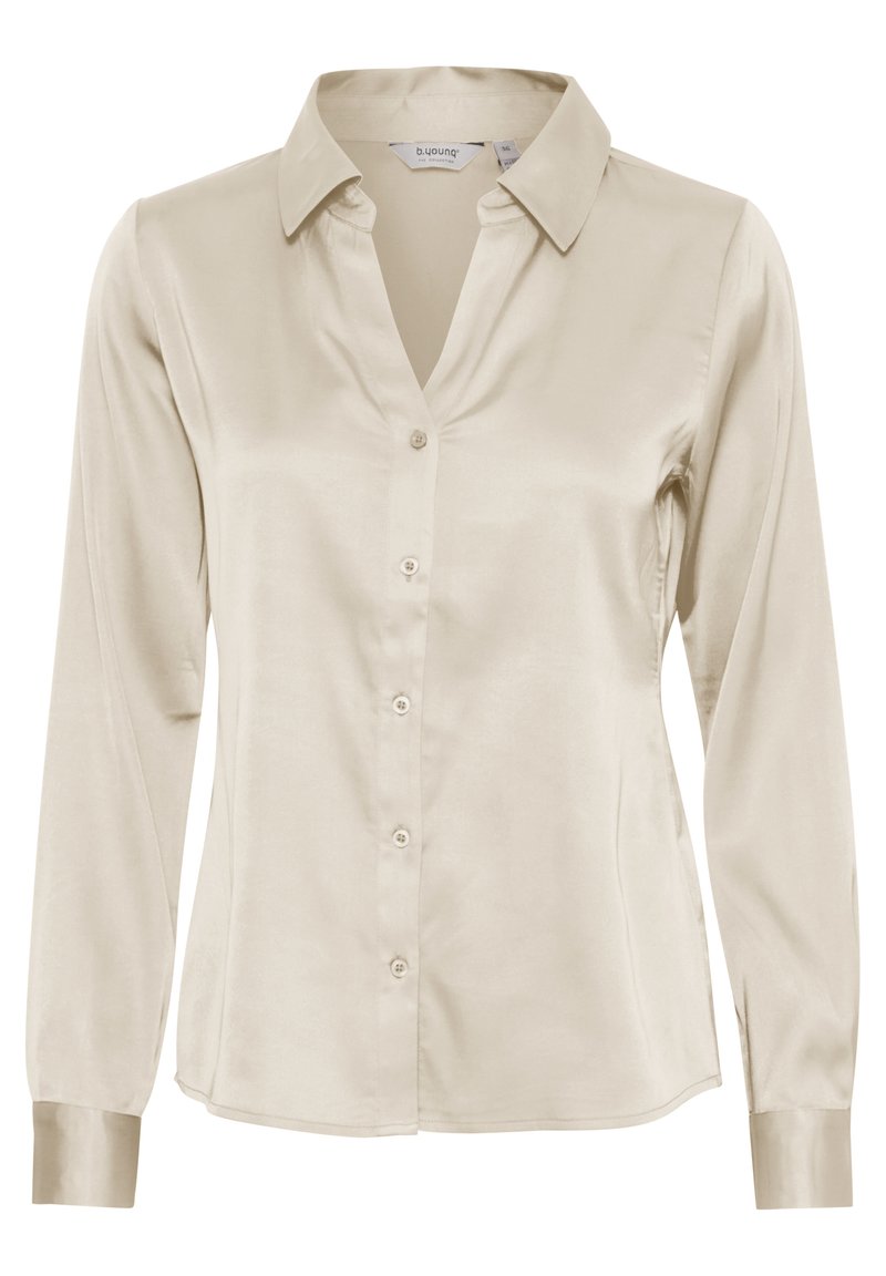 b.Young Overhemdblouse grijs