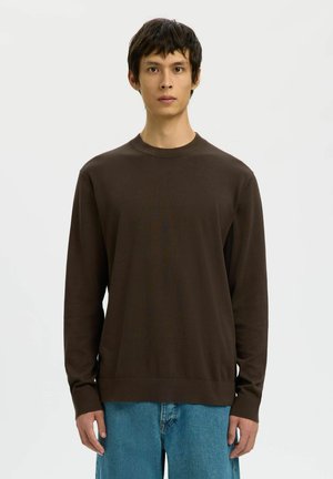 SLHTORINO CREW NECK NOOS - Strickpullover - delicioso