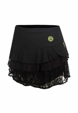 BIDI BADU ROCK NIGHT FLASH LAYERING LACE SKIRT W - Falda de deporte - black