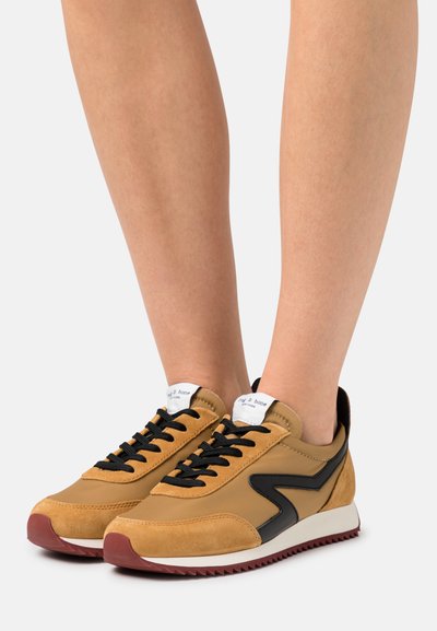 rag & bone RETRO RUNNER - Sneakers - mustard
