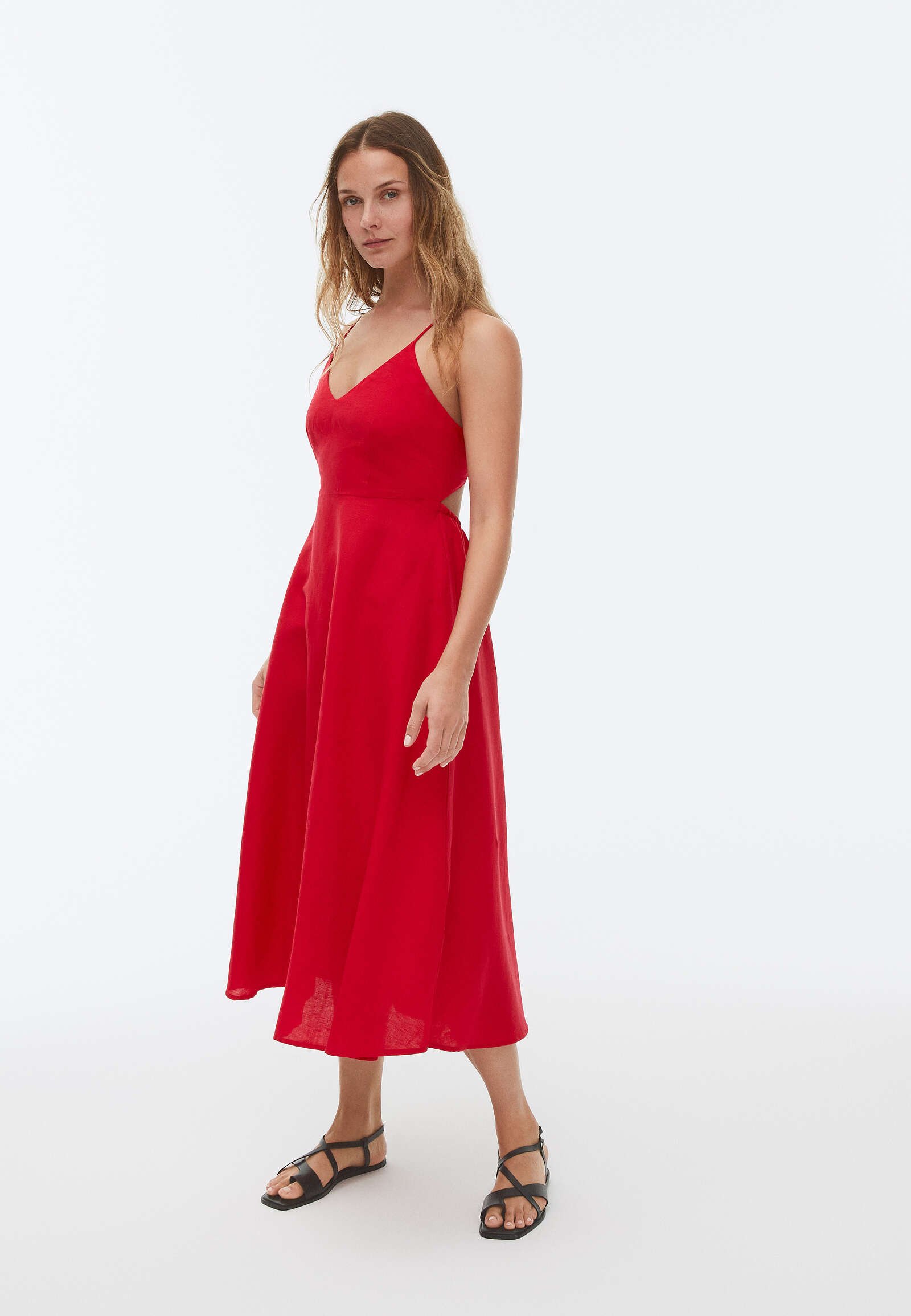 Lange jurken Oysho Lange jurken Dames Kleding Jurken Lange jurken Oysho Lange  jurken Oysho robe rouge dance4life.com