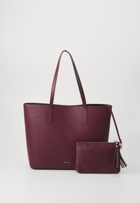 SET - Velká kabelka - bordeaux/dark navy