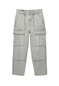 PULL&BEAR BAGGY  - Jeans relaxed fit - dark grey