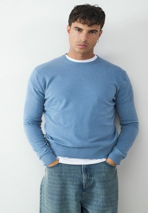 PULLOVER - Strickpullover - navy blue