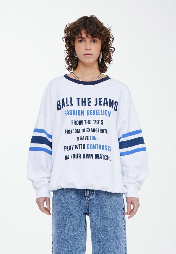 BAREBELLION SWEAT - Sweatshirt - blanc de blanc